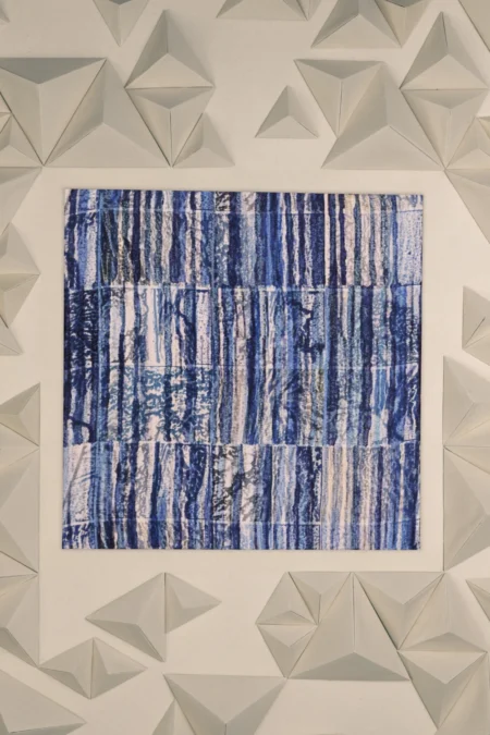 Unallume printed blue pocket square silk pocket square blazer pocket square floral print pocket square fold pocket square
