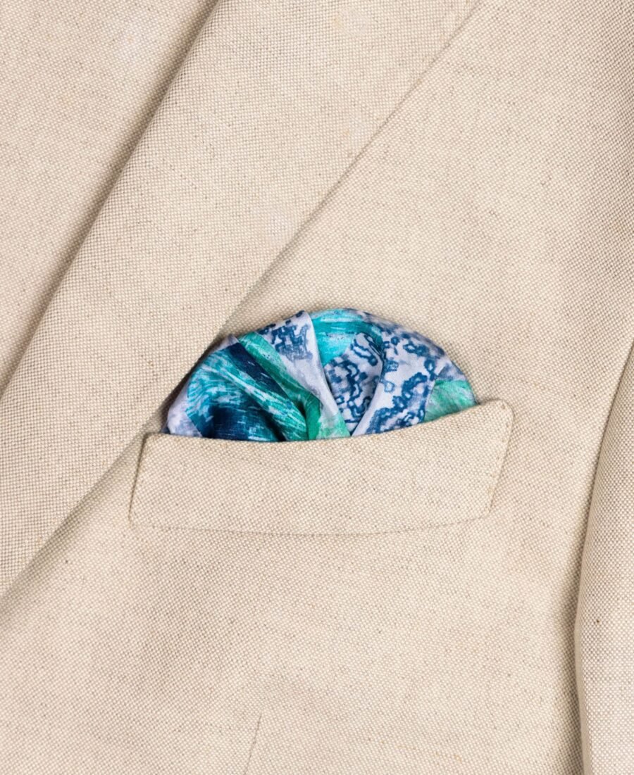 Unallume printed pocket square silk pocket square blazer pocket square floral print pocket square fold pocket square
