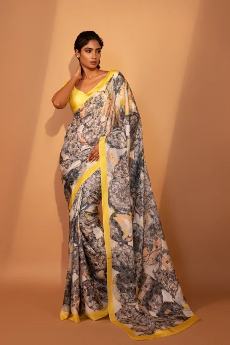 Unallume Print saree designs Unique saree designs Artisan saree designs Indian print sarees Printed saree party wear Printed saree silk blue saree Green Saree, floral saree, multi color , Metallic Golden Red Gray designer saree bollywood saree indian saree silk saree fashion art inspired fashion handloom trendy cocktail saree party wear artistic fashion fashion trends indian saree tissue organza pure silk ready to wear saree cotton saree printed saree handloom saree Blue saree, floral saree