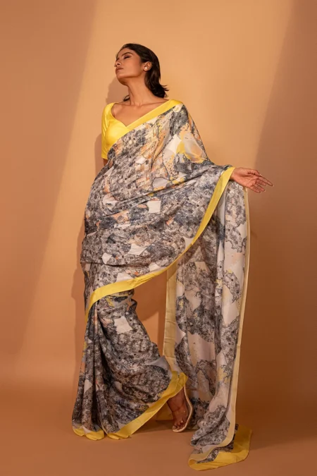 Unallume Print saree designs Unique saree designs Artisan saree designs Indian print sarees Printed saree party wear Printed saree silk pure silk saree