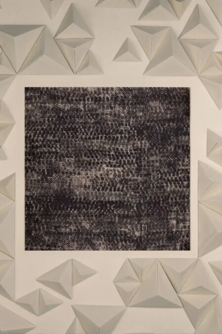 Charcoal Haze Silk Pocket Square