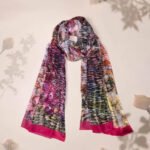Blossom Burst Silk Scarf