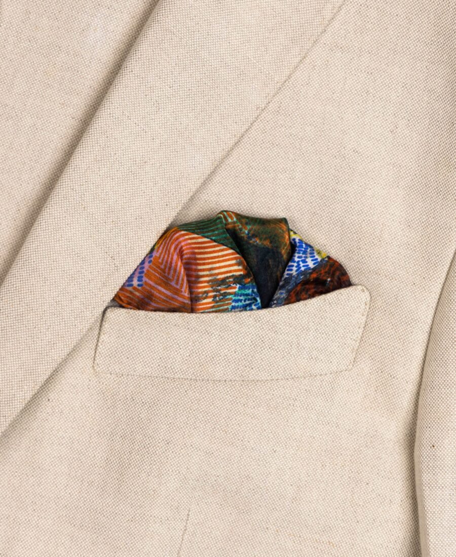 : Unallume printed pocket square silk pocket square blazer pocket square floral print pocket square fold pocket square