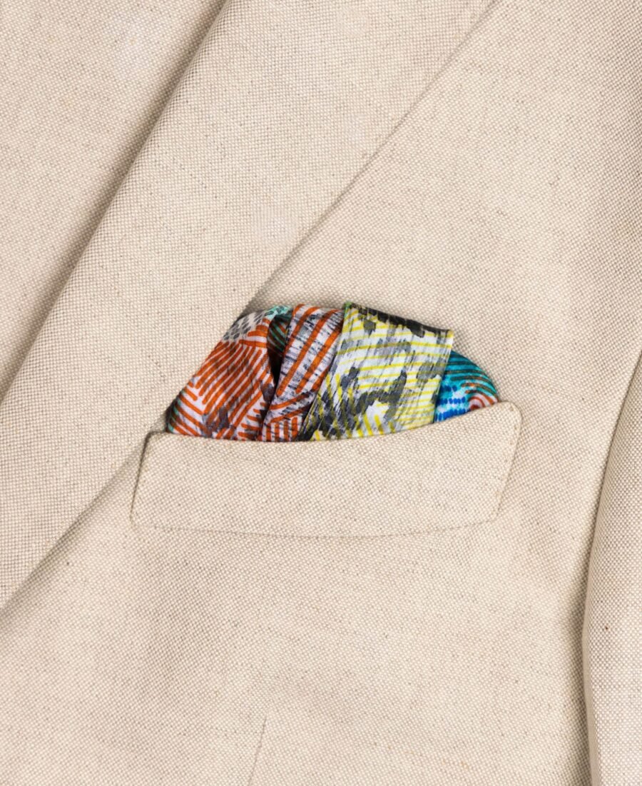 Unallume printed pocket square silk pocket square blazer pocket square floral print pocket square fold pocket square