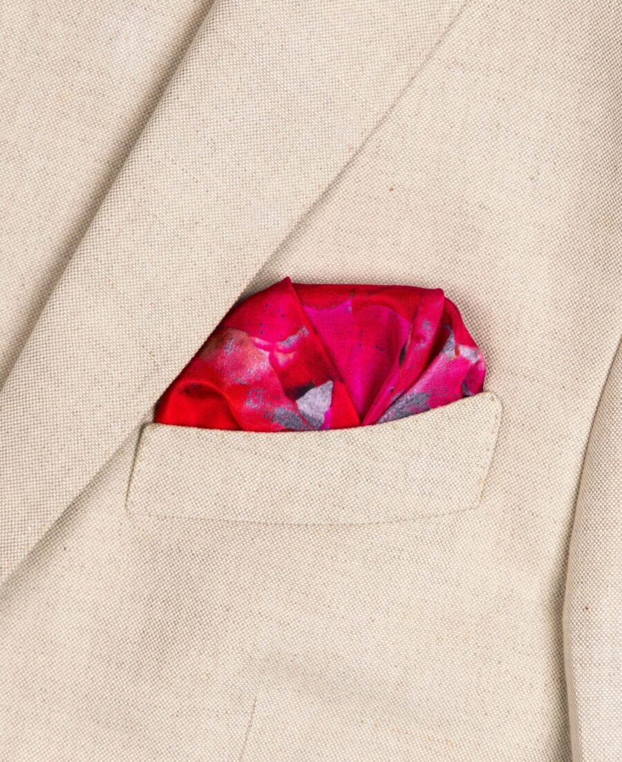 Unallume printed pocket square silk pocket square blazer pocket square floral print pocket square fold pocket square