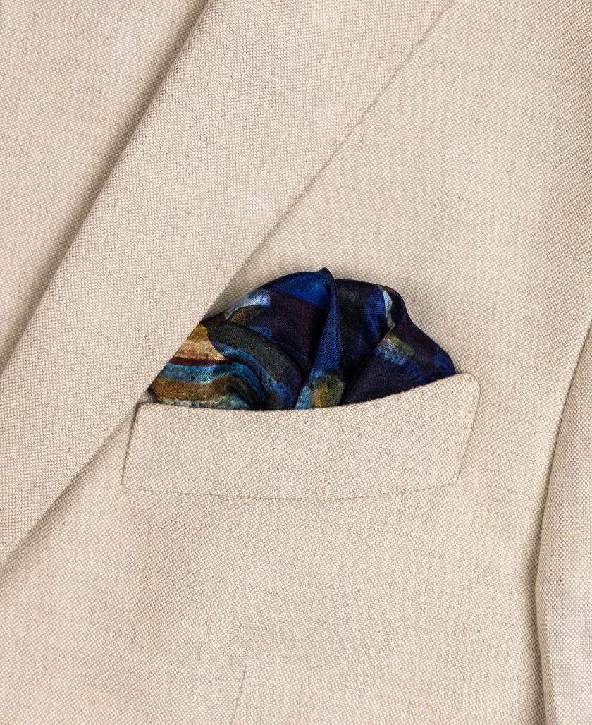 Unallume printed pocket square silk pocket square blazer pocket square floral print pocket square fold pocket square