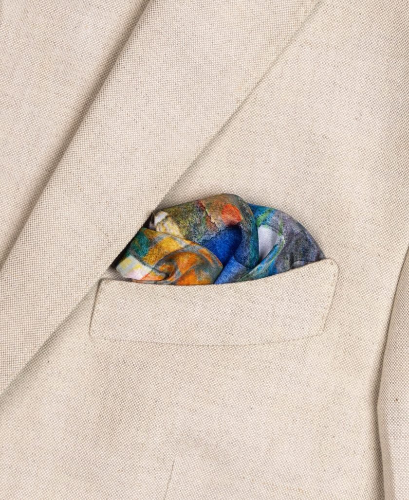 : Unallume printed pocket square silk pocket square blazer pocket square floral print pocket square fold pocket square