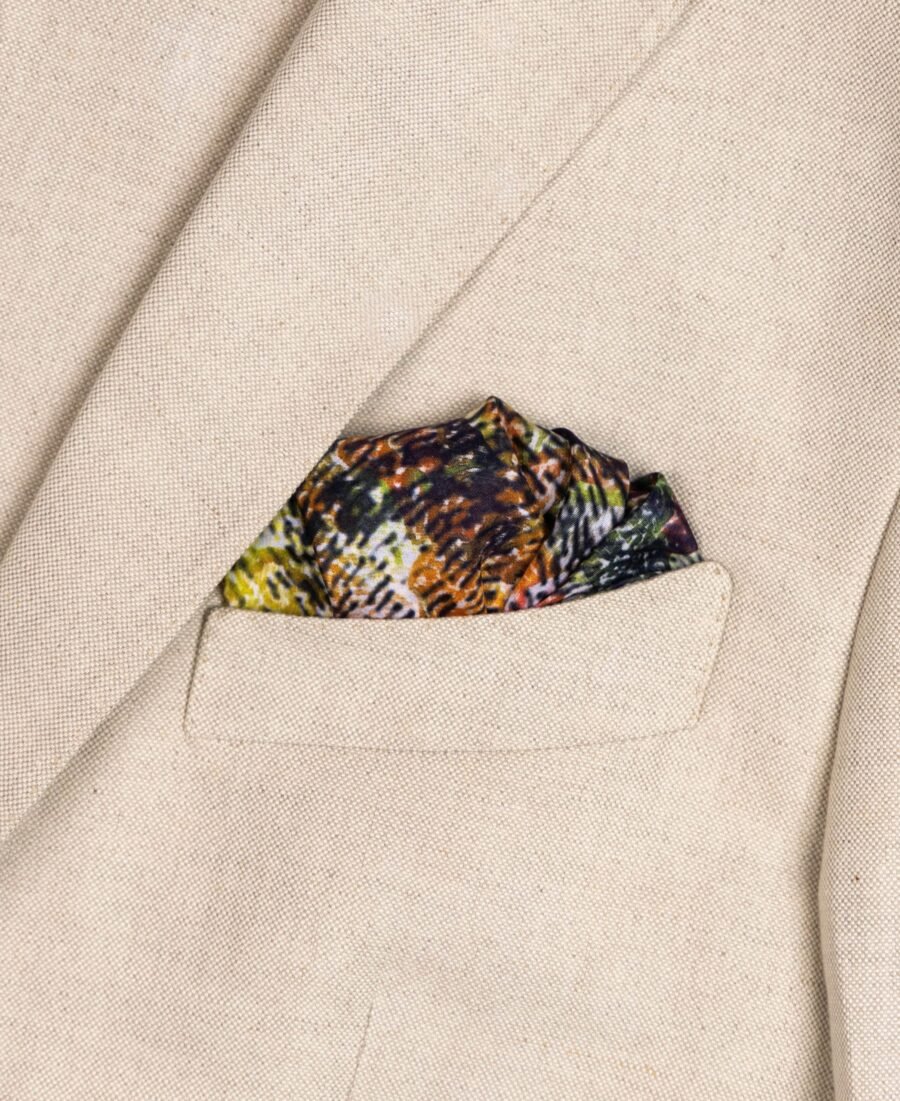 : Unallume printed pocket square silk pocket square blazer pocket square floral print pocket square fold pocket square