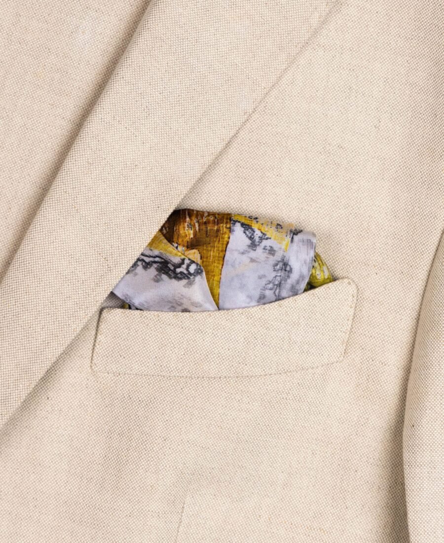 Unallume printed pocket square silk pocket square blazer pocket square floral print pocket square fold pocket square