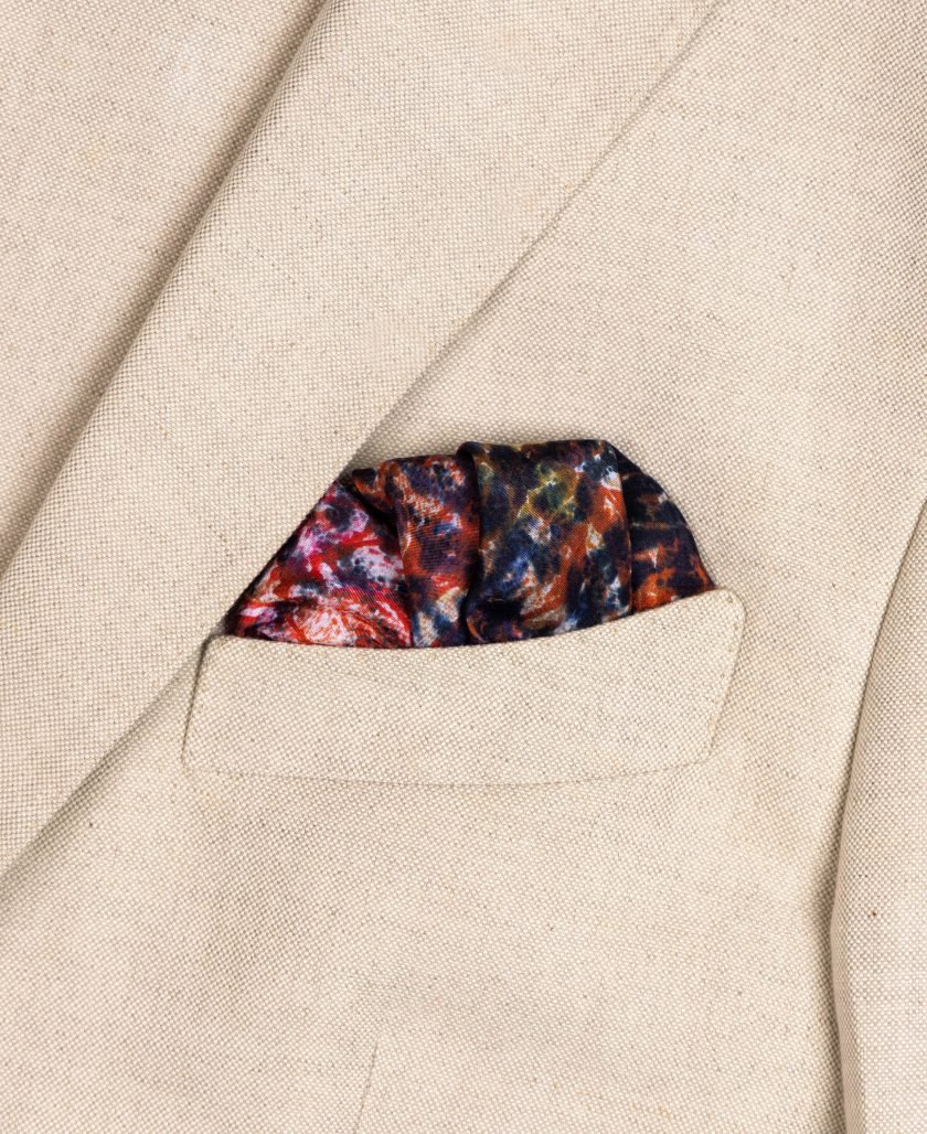 Unallume printed pocket square silk pocket square blazer pocket square floral print pocket square fold pocket square