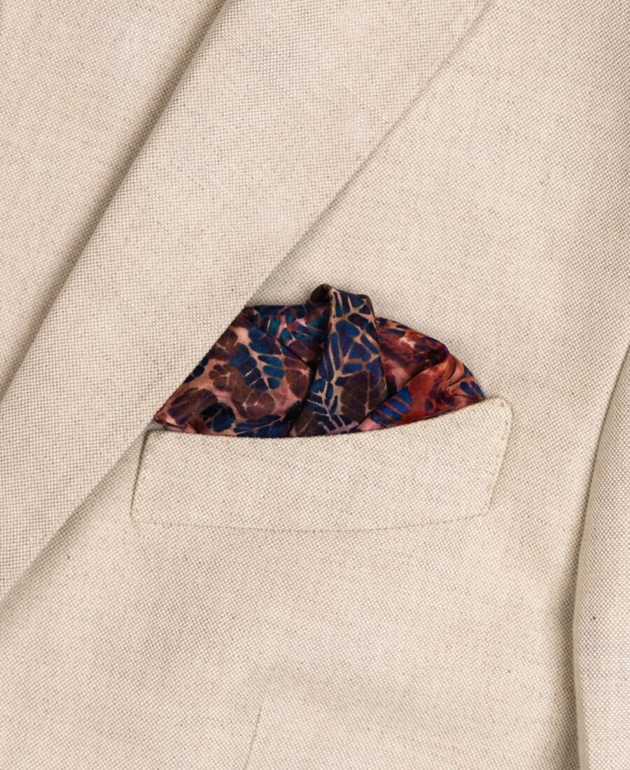 : Unallume printed pocket square silk pocket square blazer pocket square floral print pocket square fold pocket square