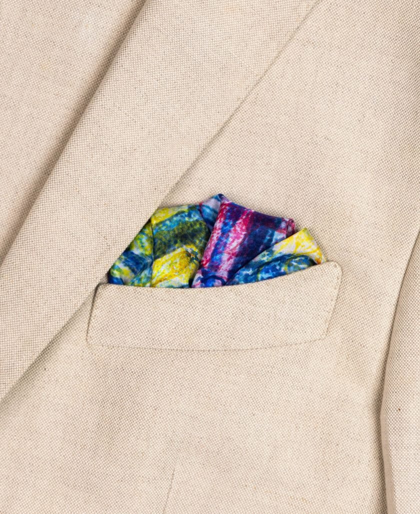 Unallume printed pocket square silk pocket square blazer pocket square floral print pocket square fold pocket square