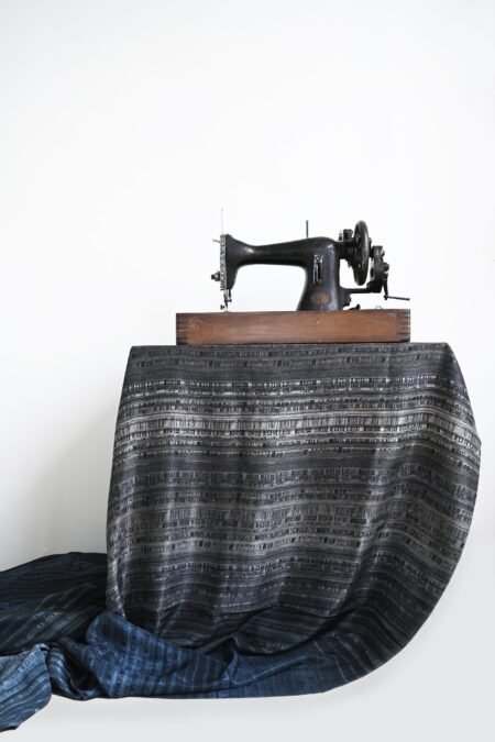 Unallume Urban Reflections Silk Printed Yardage