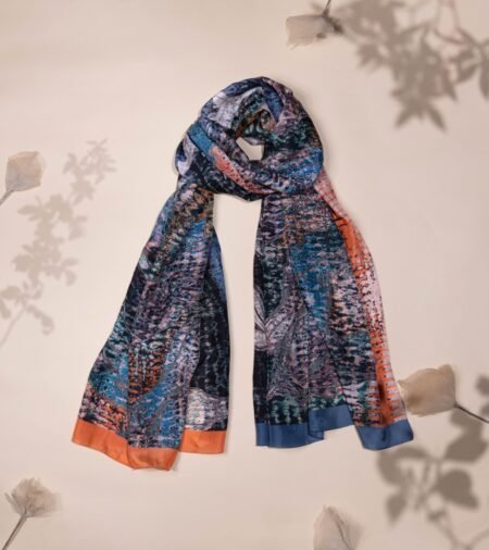Wildflower Whispers Silk Scarf
