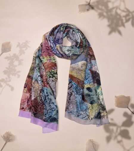 Harmony Hues Silk Scarf