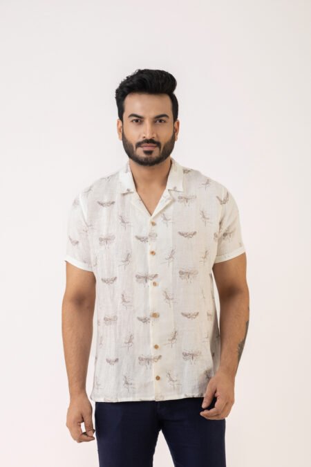 Butterfly Effect Linen Shirt