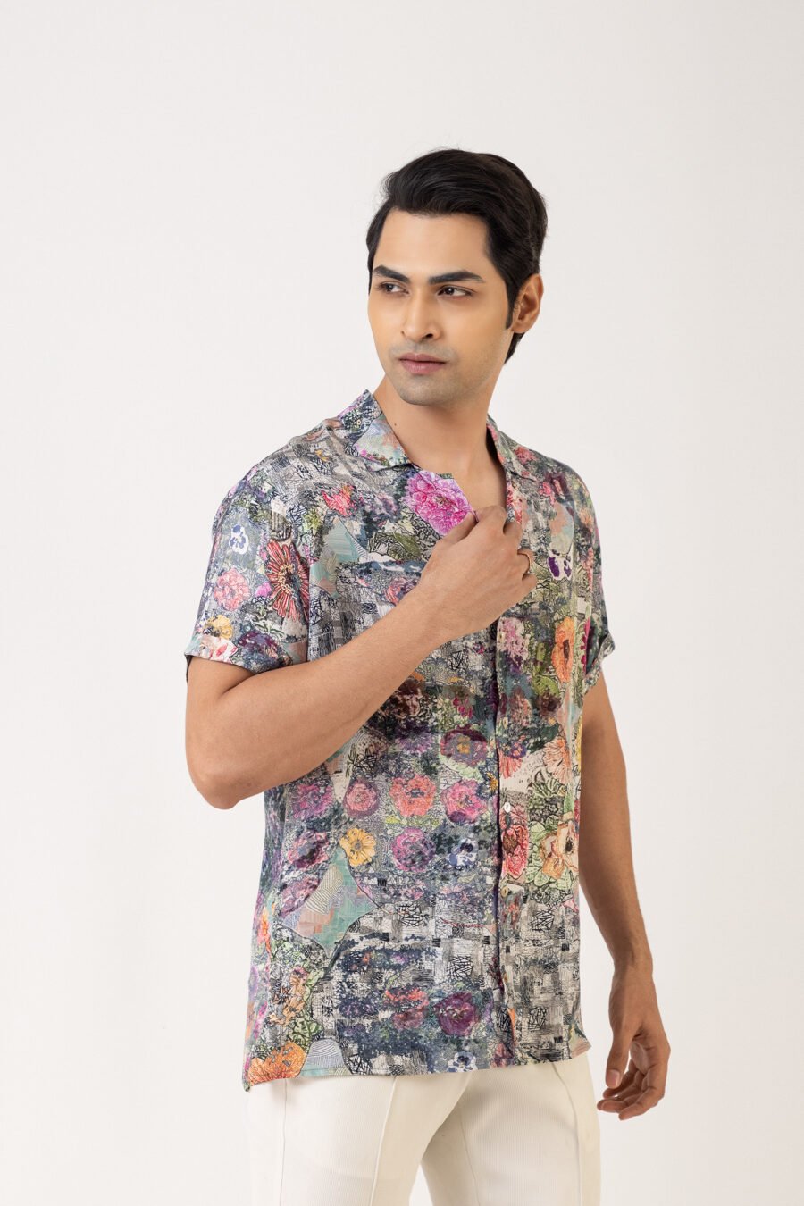 Unallume Bloom Boom Silk Shirt