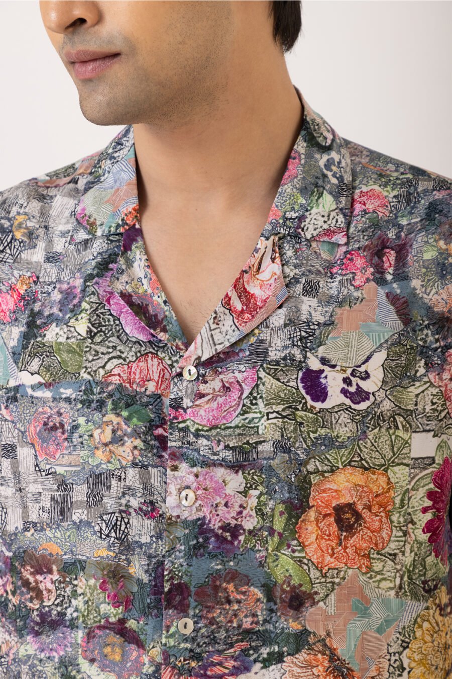 Unallume Bloom Boom Silk Shirt