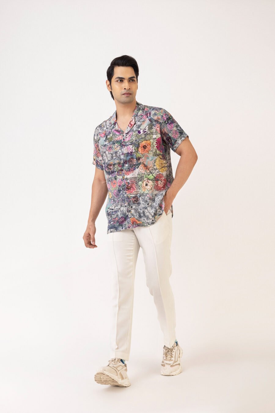 Unallume Bloom Boom Silk Shirt