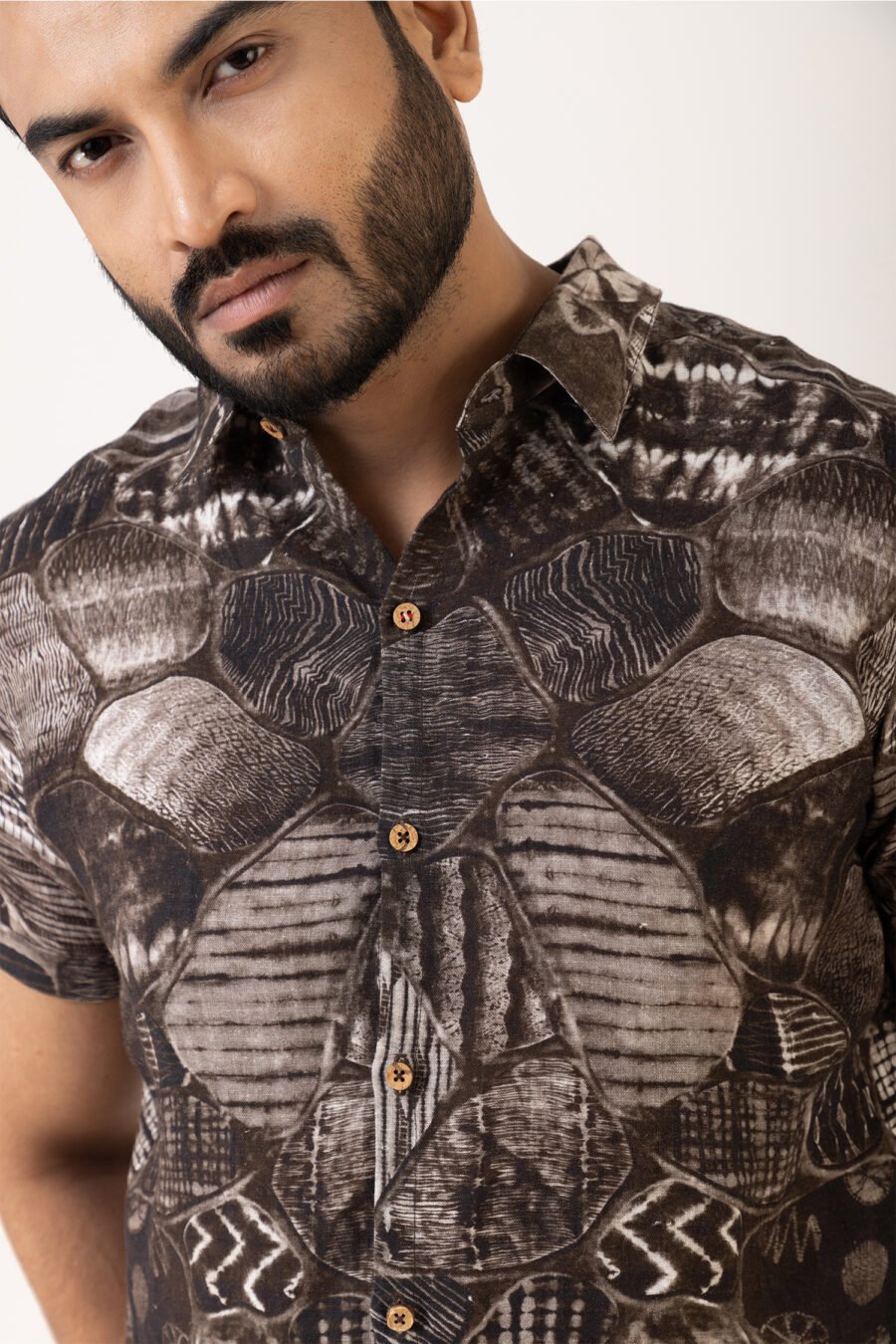 Unallume Earth Echo Linen Shirt