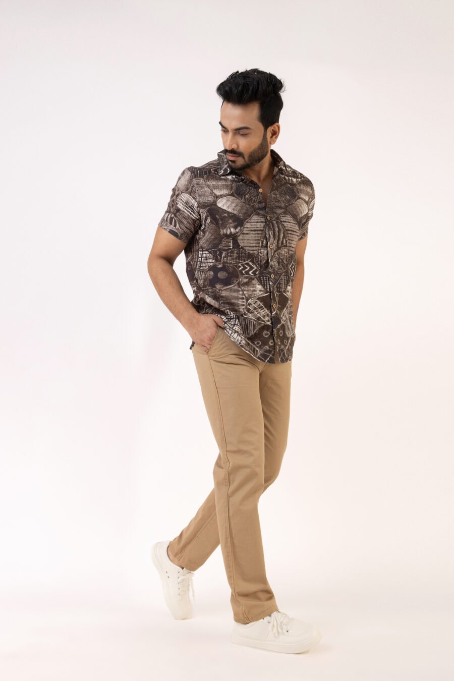 Unallume Earth Echo Linen Shirt
