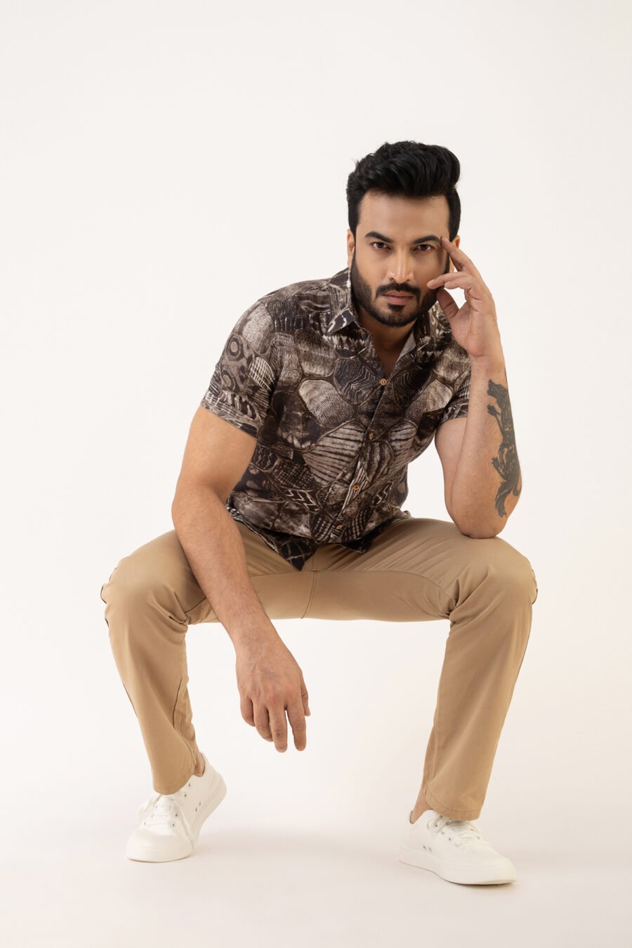 Unallume Earth Echo Linen Shirt