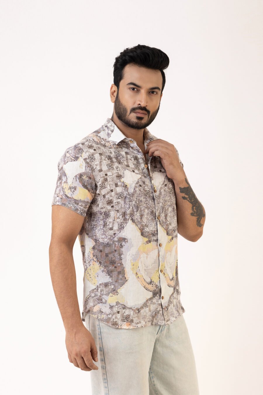 Unallume Ashfield Linen Shirt