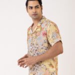 Sunlit Bloom Linen Shirt - Image 2