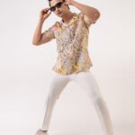 Sunlit Bloom Linen Shirt - Image 5
