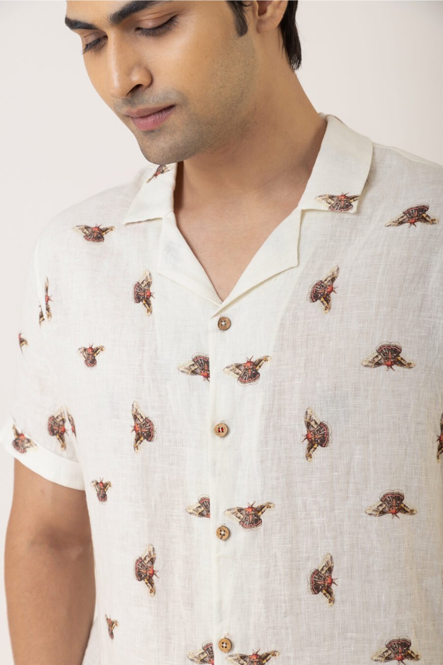 Unallume Don’t Moth-er Me Linen Shirt