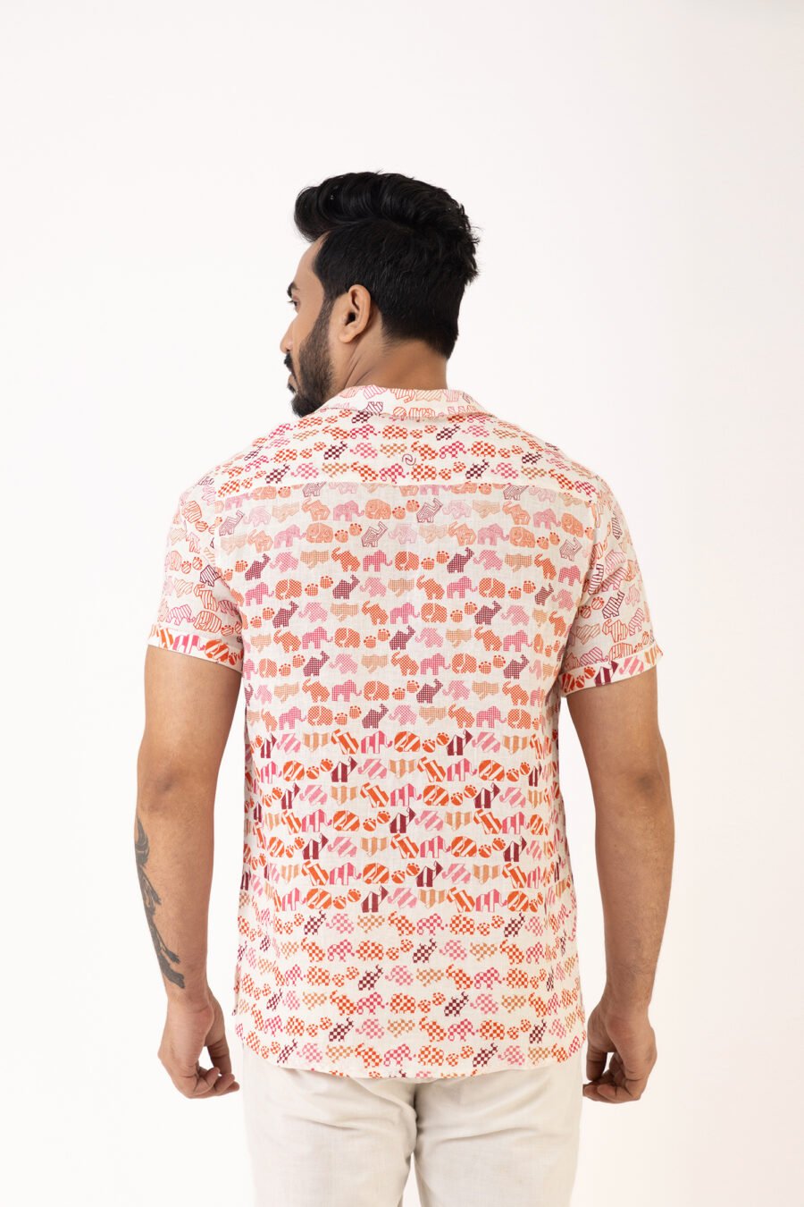 Candy Safari Linen Shirt - Image 3