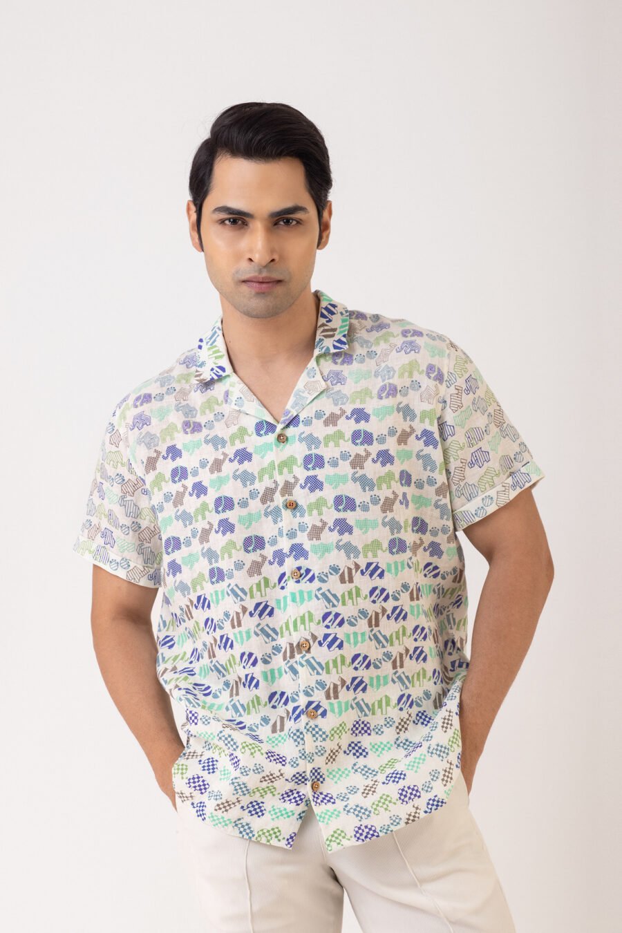 Coastal Safari Linen Shirt