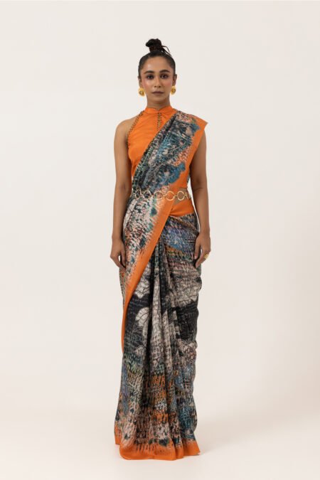 Enchanted Canopy Silk Saree