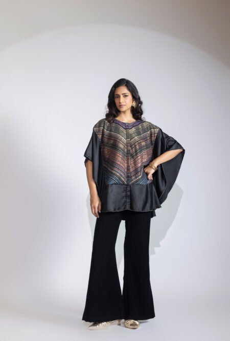 Zenith Stripped Kaftan Top