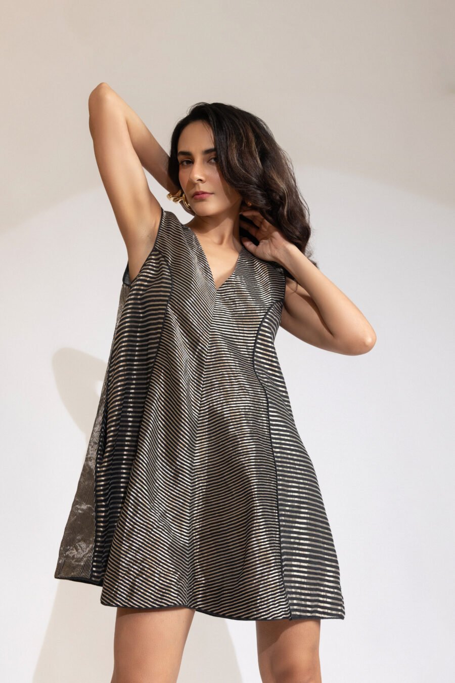 Aurielle Zari Striped Tunic - Image 2