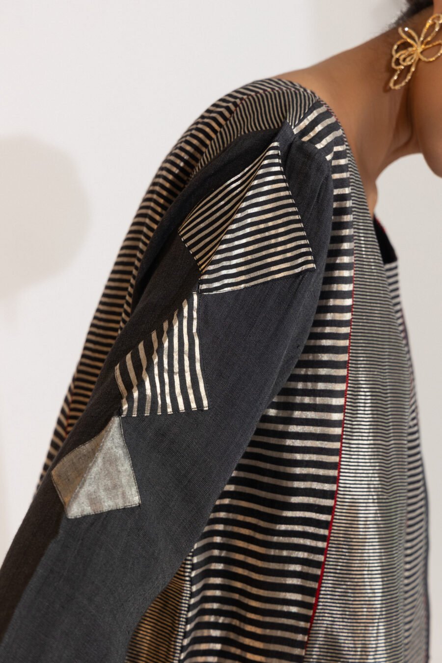 Luma Metallic Striped Tunic - Image 3