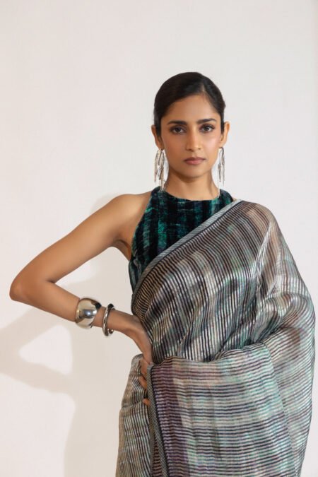 Nira Striped Silk Saree