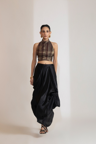 Stella Bloom Halter Top