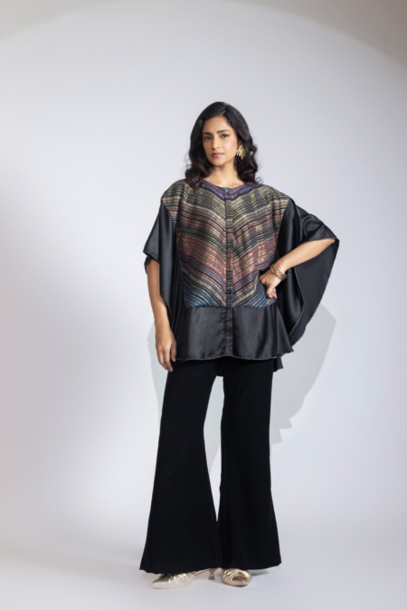 Zenith Stripped Kaftan Top
