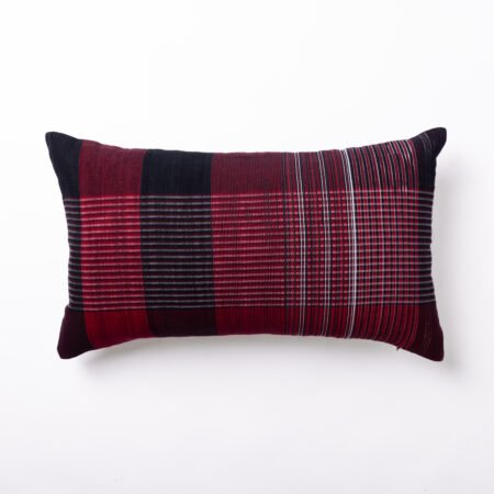 Kora Handwoven Red Cushion Cover