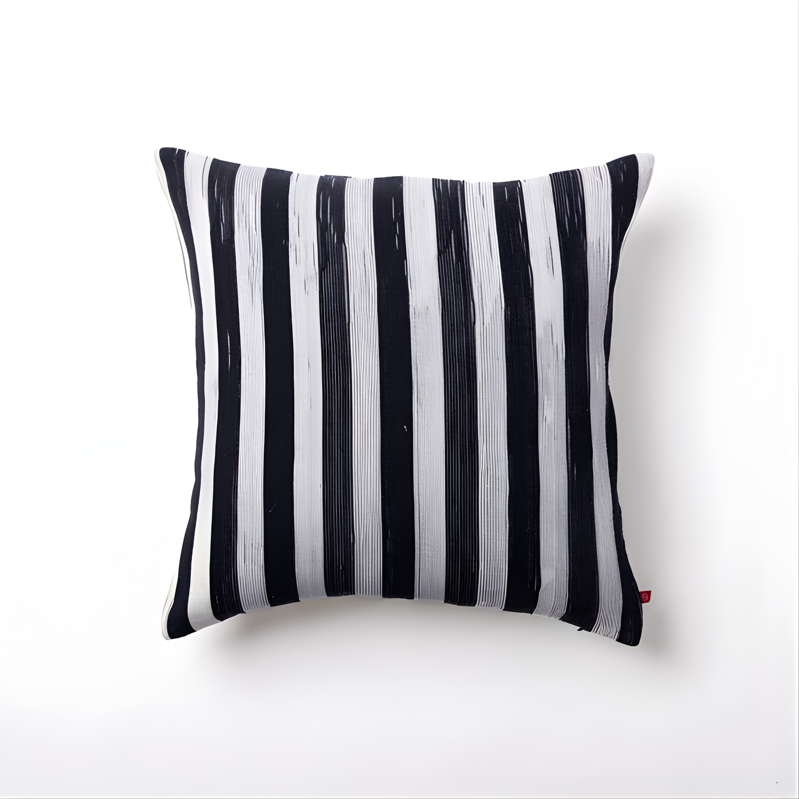Brisa Handwoven Black and white Cushion Cover