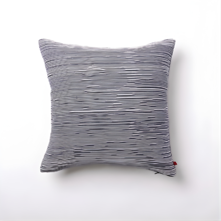 Yara Handwoven Black and white Cushion Cover