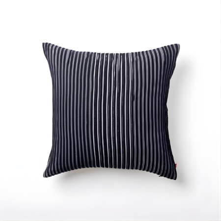 Neva Handwoven Black and white Cushion Cover