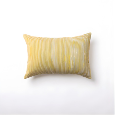 Auri Handwoven Yellow Cushion Cover