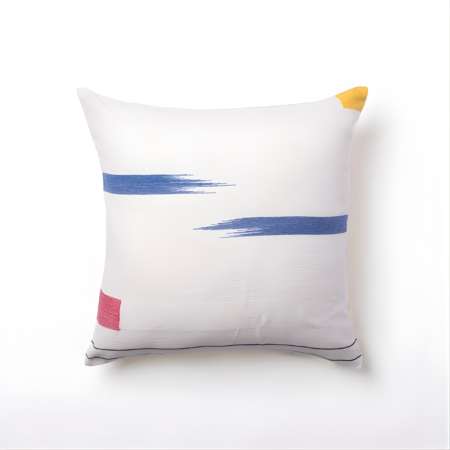 Ikat Handwoven Multicolour Cushion Cover