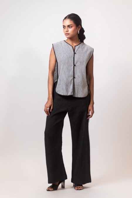 Sleeveless Stripe Top