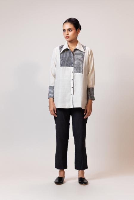 Ivory Panel Shirt